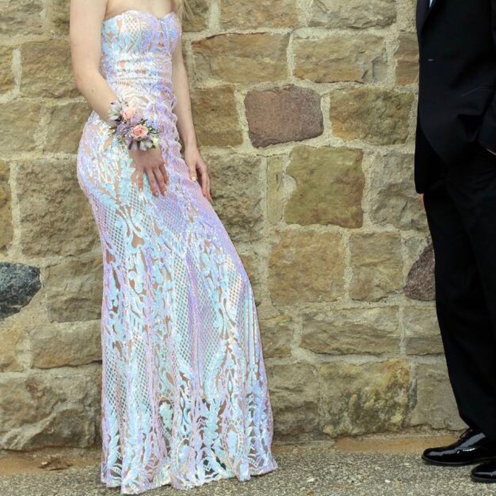 Sparkley Mermaid Prom Dress
